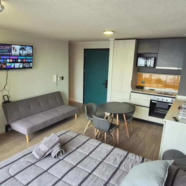 Ñuñoa, metro Irarrazabal, centrico, impecable, hotel i Santiago