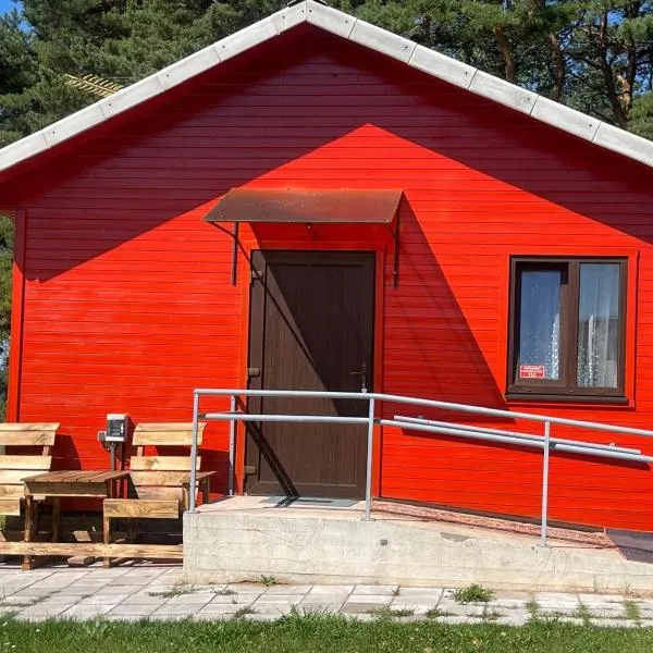 Rāznas ezera namiņš D1 ar elektrisko apkuri, hotel u gradu Ragi