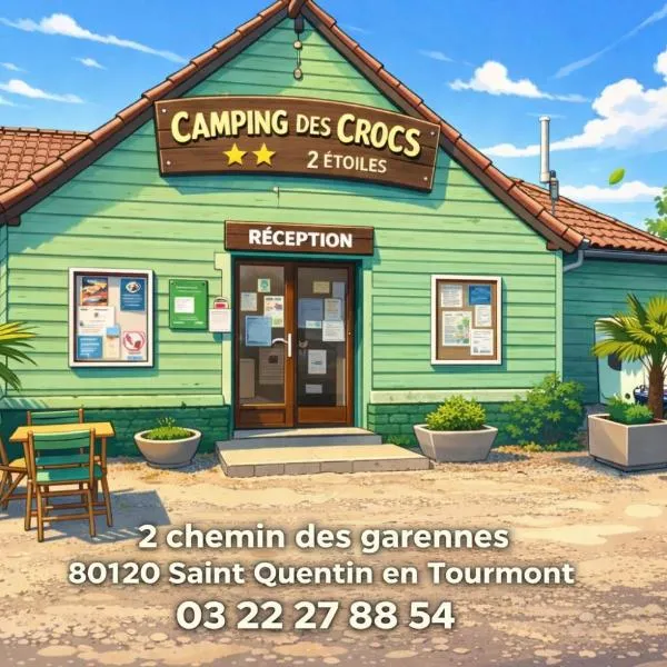 camping des crocs, hotel u gradu 'Saint-Quentin-en-Tourmont'