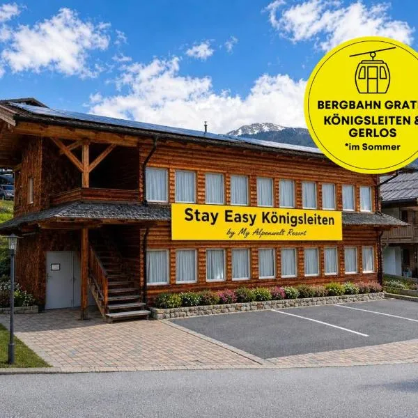 Stay Easy Königsleiten by my Alpenwelt Resort, hotelli Königsleitenissa