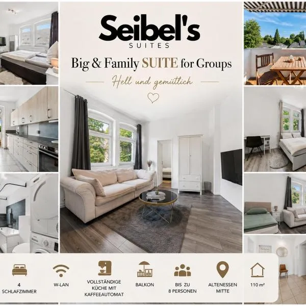 Seibel's SUITES - Big in Essen - Family & Group, hotel en Essen