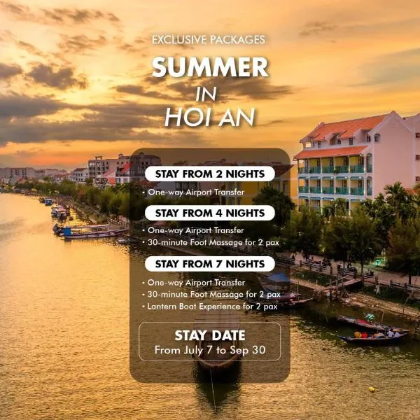 Lantana Riverside Hoi An Boutique Hotel & Spa, hotel en Hoi An