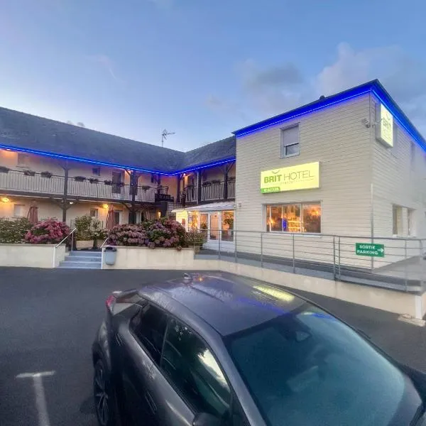 BRIT HOTEL CONFORT Lannion vers Perros-Guirec, hotel em Lannion