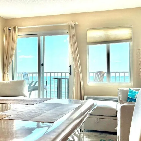 Boardwalk Oceanfront Condo with Panoramic Views, hôtel à Virginia Beach