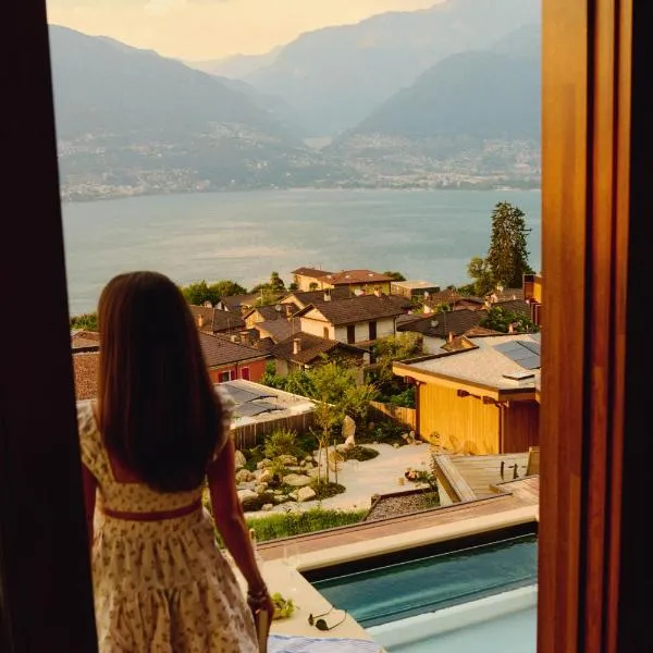 Habitat Lago Maggiore, viešbutis mieste Gambarogno