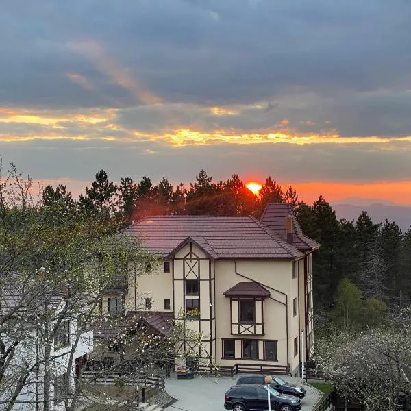 Conacul de pe deal, hôtel à Măţău