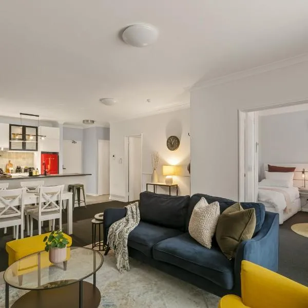 OPTUS Stadium 2BR CBD Apartment with FREE Parking, hotel v Perthe