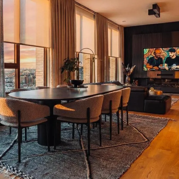 Sunset Penthouse Antwerp โรงแรมในแอนต์เวิร์ป