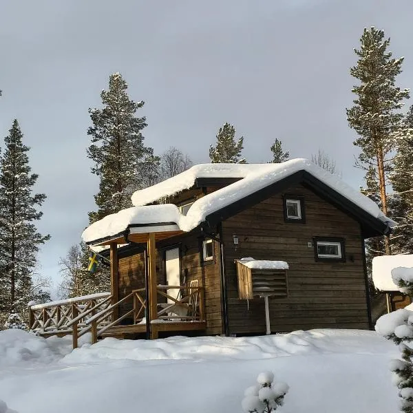 Magisch berghuisje met uitzicht op Nationaal Park Fulufjället, hotell i Sörsjön
