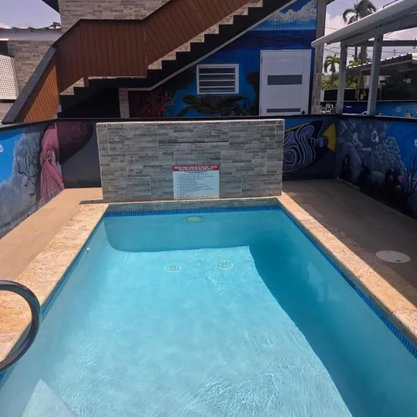 Villa Mi casita el paraiso costero,阿瓜達的飯店