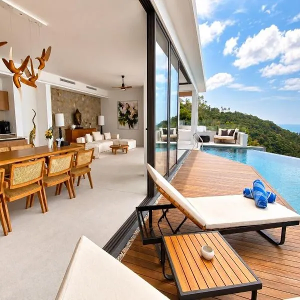 Anzhu Seamate Villa Samui, hotel a Lamai Beach