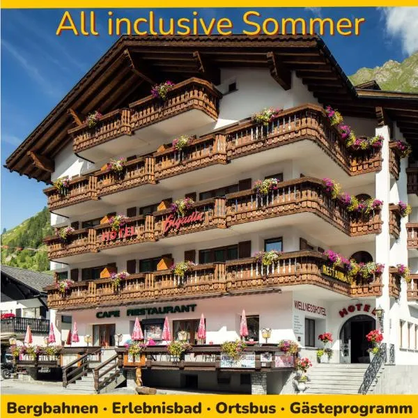 Wellnesshotel Engadin, hotel v destinácii Samnaun
