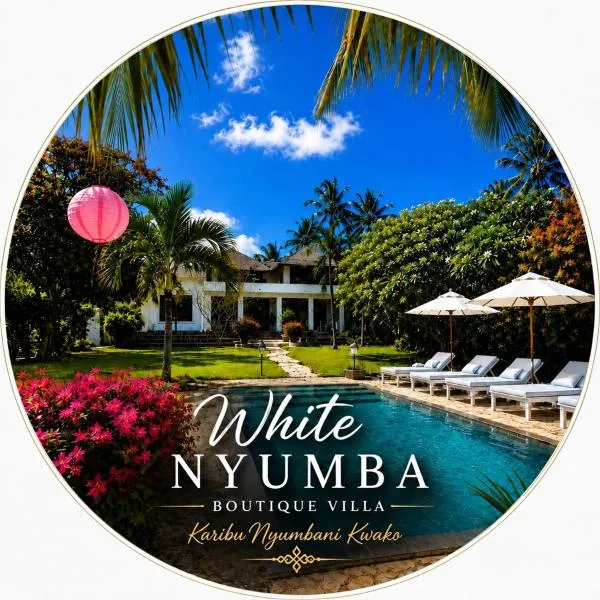 WHITE Nyumba Malindi - Boutique Villa, hotel a Malindi