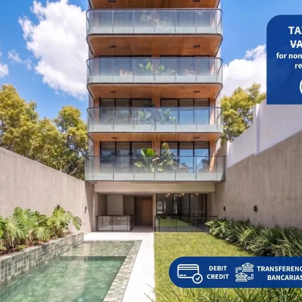 Trendy Apartments in Palermo Hollywood by BueRentals، فندق في بوينس آيرس
