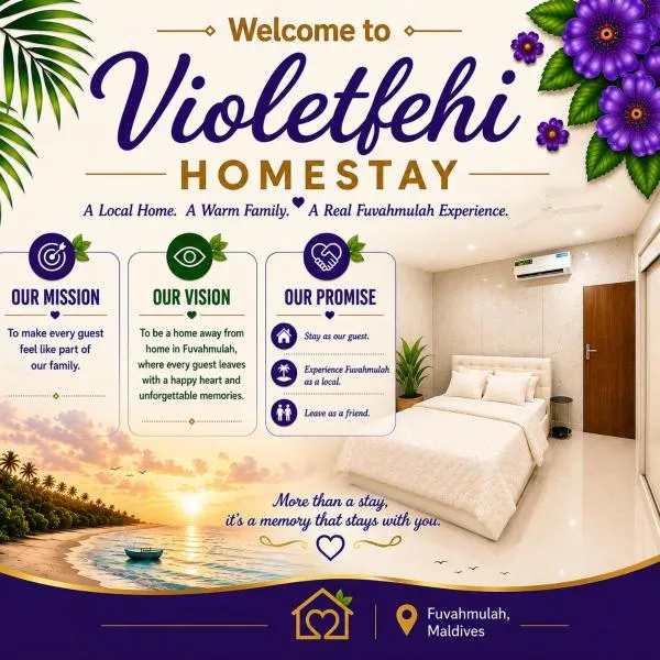 Violetfehi Homestay, hotel in Fuvahmulah