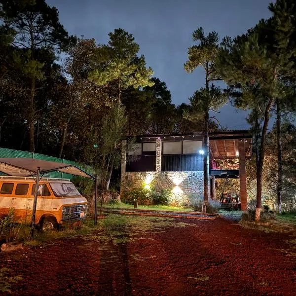 Cabañas El Principio y Spa en Huasca de Ocampo, hotel sa Huasca de Ocampo