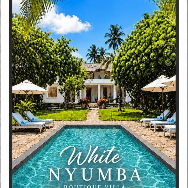 White NYUMBA Malindi - Boutique Villa, hotel sa Malindi