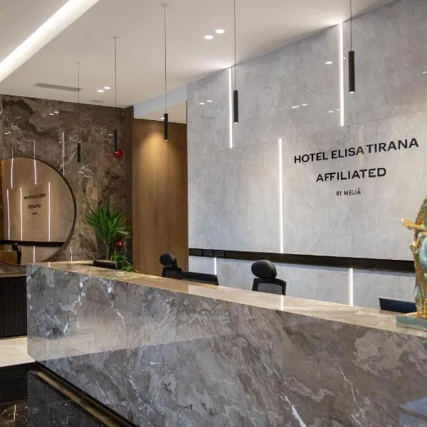 Hotel Elisa Tirana, Affiliated by Meliá,地拉那的飯店