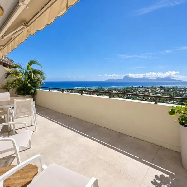 Luxury Eden & SPA Private Jacuzzi Moorea View Pool Fiber Wi-Fi, hotel u gradu Punaauia