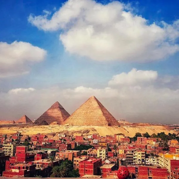 Oscar pyramids view, hotelli Kairossa