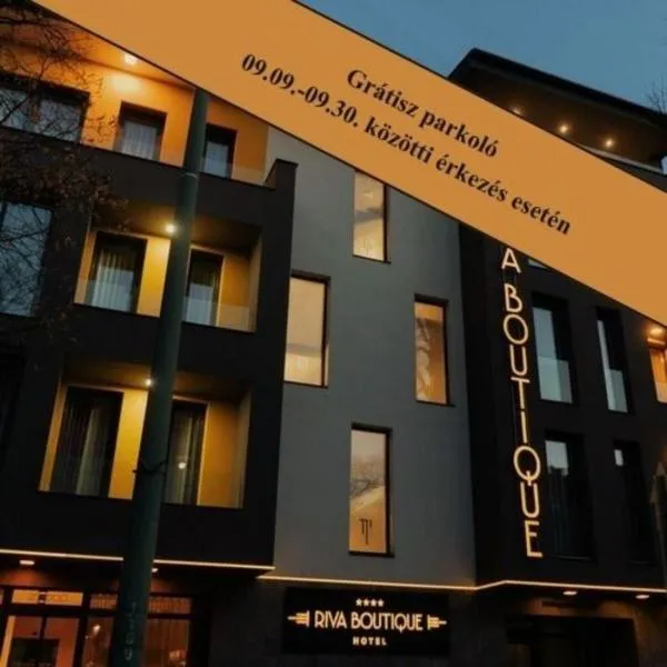 RIVA Boutique Hotel, Hotel in Szeged