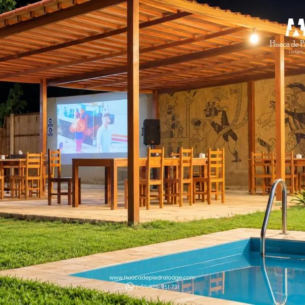 Ecolodge Huaca Piedra، فندق في Illimo