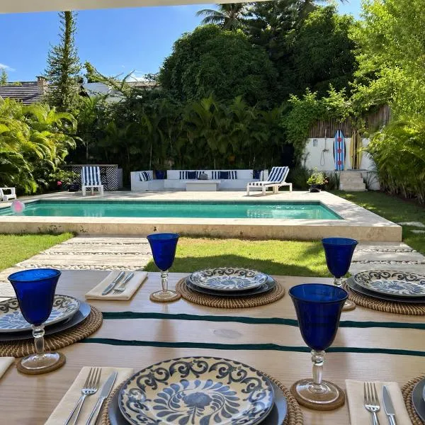 Villa Antonia - Housekeeping - Private Pool - Exclusive Beachside Community, hotel v mestu Las Terrenas