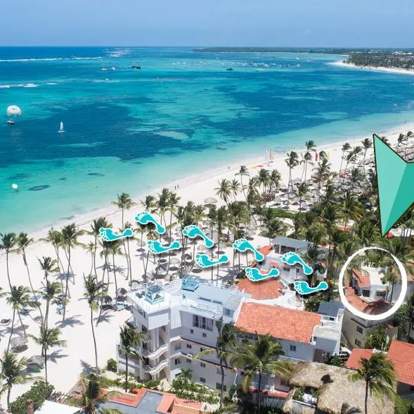 Caribbean Tropical Suites & Villas - Beach Club, Spa, Restaurants - playa Los Corales, hotel i Punta Cana