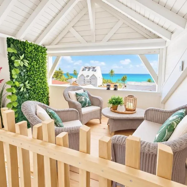 Ocean Eleven Boutique Stay - Sea View Sunset Terrace, hotell i Sainte-Anne