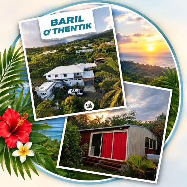 Baril O'thentik Gîte et Bungalow, готель у місті Сен-Філіпп