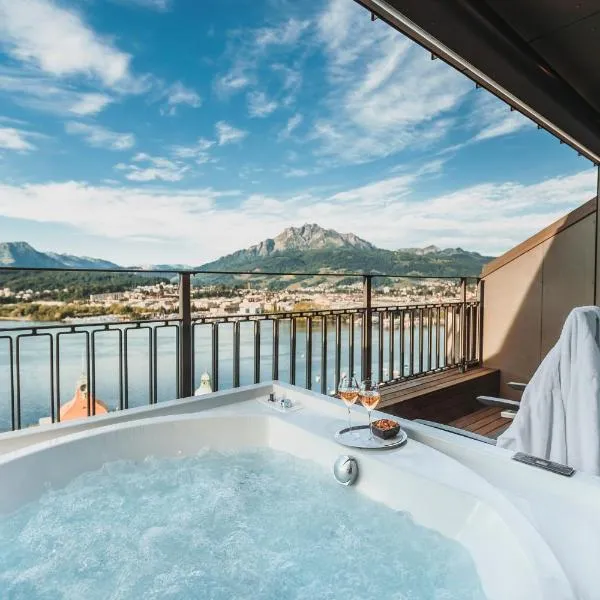 루체른에 위치한 호텔 Art Deco Hotel Montana Luzern