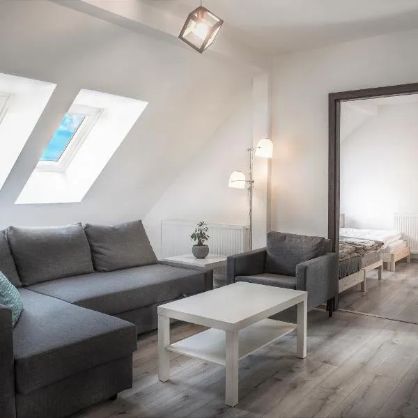 Garden apartments，位于普雷绍夫的酒店