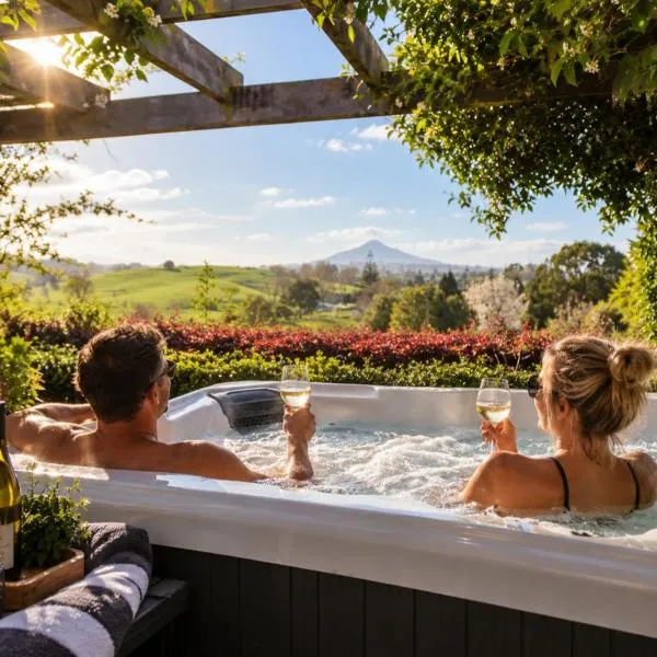 Waitomo Orchard Estate B&B, hótel í Otorohanga