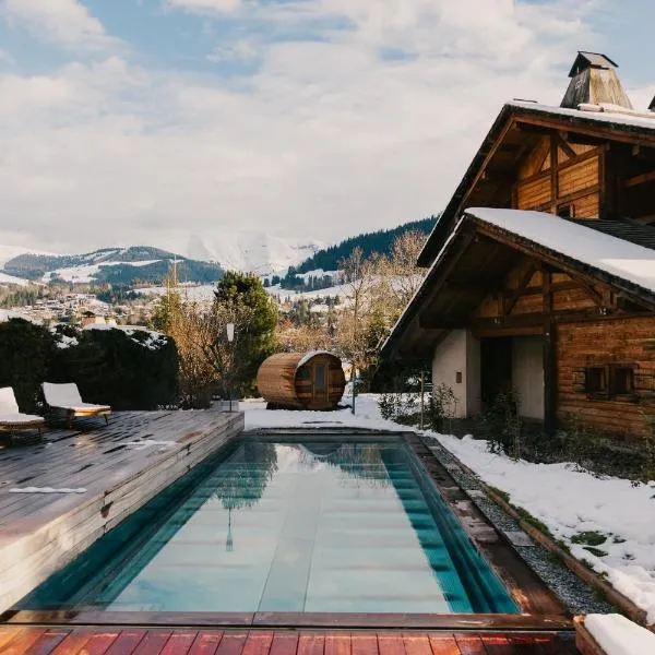 L'Alpaga, a Beaumier hotel, отель в Межеве