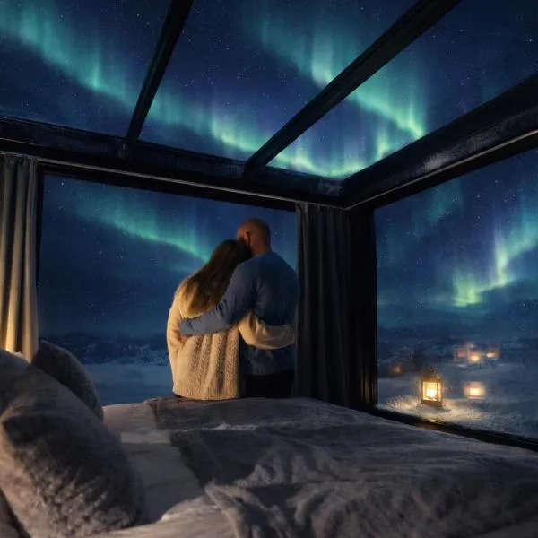 Levi - Ylläs Aurora Igloo Village - Hot Tub, hotel v destinaci Ylläsjärvi