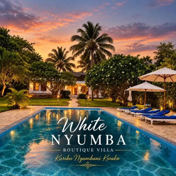 White NYUMBA Malindi - Boutique Villa, hotel a Malindi