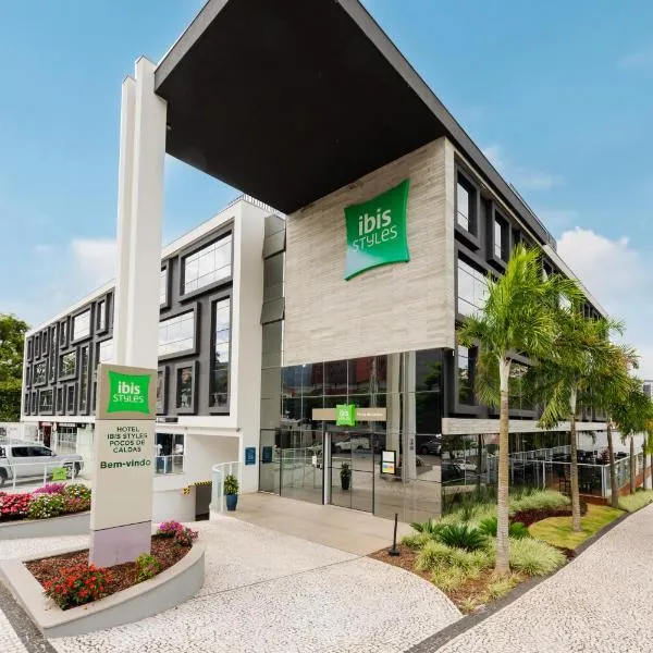 ibis Styles Poços de Caldas - a 5 min das Thermas Antônio Carlos e do Centro, hotell i Poços de Caldas
