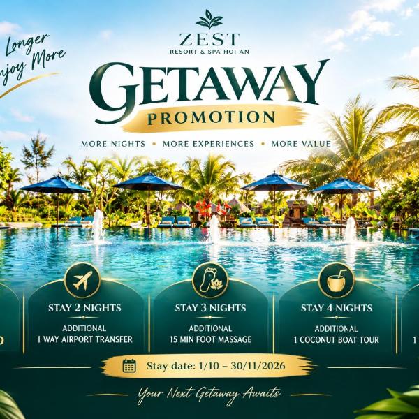 Zest Resort & Spa Hoi An, Хойан