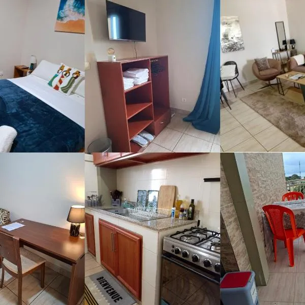 "Chez Marco" Appart 1chbre 4e étage avec ascenseur Proche aéroport, hótel í Libreville