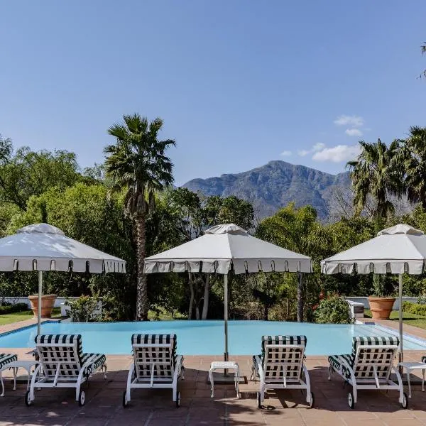 Franschhoek Manor, отель в городе Франсхук