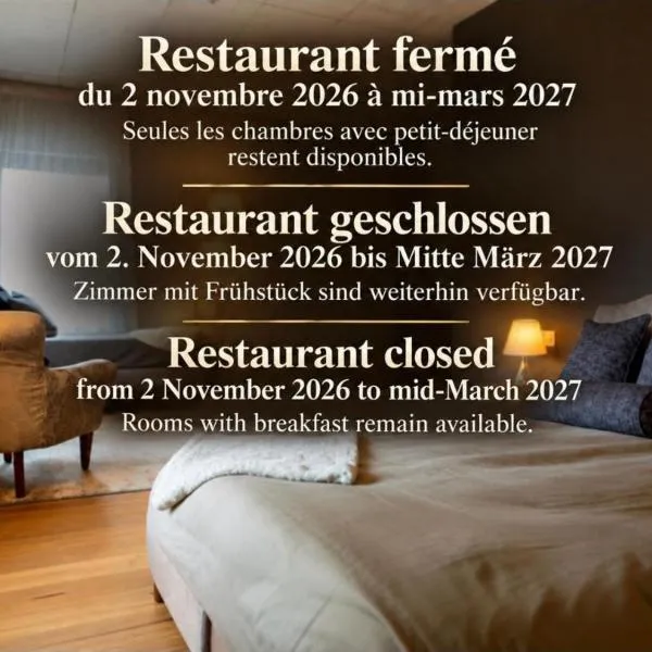 Hotel de l’Ours Preles, ξενοδοχείο σε Prêles