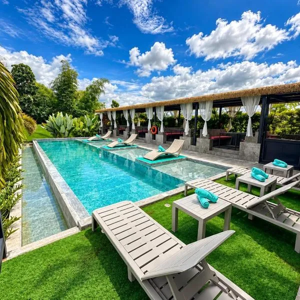 Eco Hotel La Colina Mirador Con aire acondicionado, hotel en Quimbaya