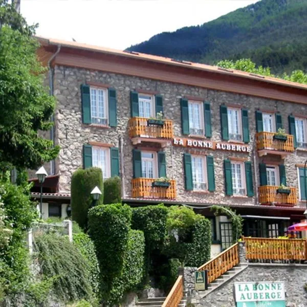 Hotel La Bonne Auberge、サン・マルタン・ヴェジュビーのホテル