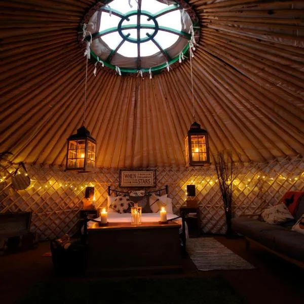 Glamping on the Hill, hotel v destinaci Mells