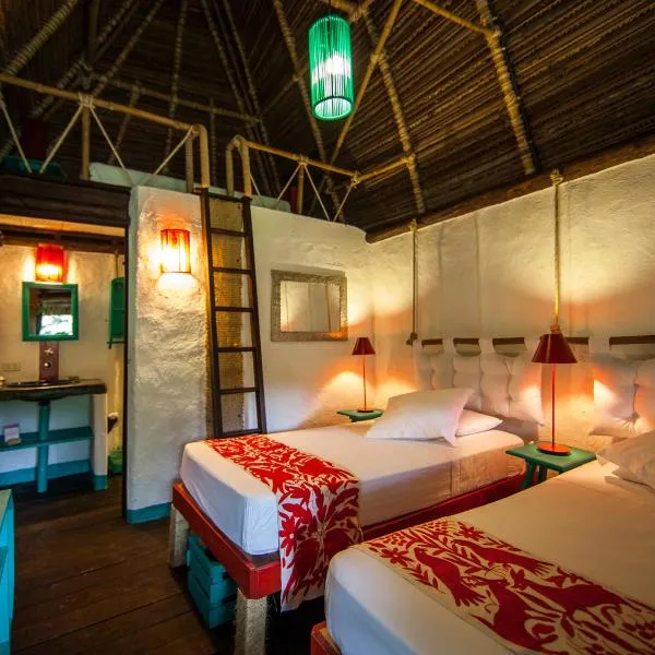 Picocanoa Rodavento, ξενοδοχείο σε Jalcomulco