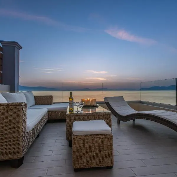 Diamante Beachfront Suites, hôtel à Xylokastro