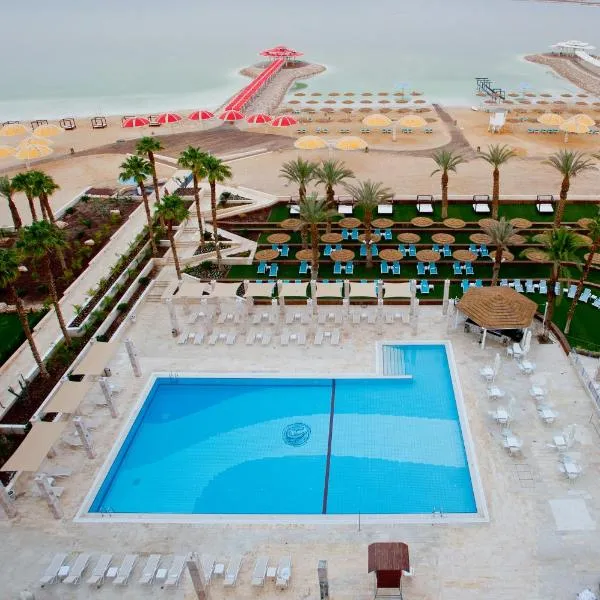 Herods Dead Sea – A Premium Collection by Fattal Hotels, hotell Ein Bokekis