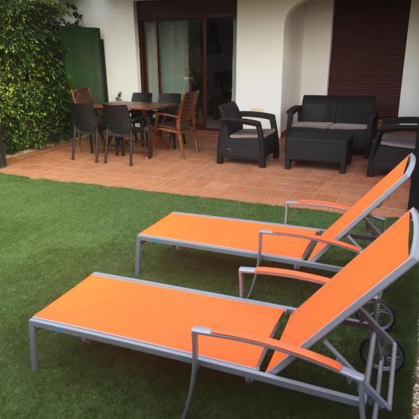 Apartamento VenAVera Playa Jardines de Nuevo Vera E1-0C Bajo Primera Línea WIFI