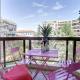 GRAND H -F2, FACE VIEUX- NICE, TERRASSE, ASCENSEUR, CLIMATISATION, Terrace - Nice city center, Nicea - Zdjęcie 4