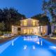Villa VENTURA with private 45 sqm swimming pool, 4 bedrooms, gym, game room, Srinjine